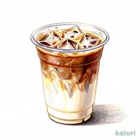 ディカフェ スターバックス ラテ(アイス)(Tall・無脂肪乳)