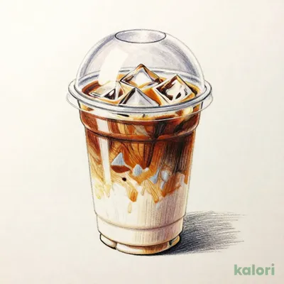 ディカフェ スターバックス ラテ（アイス）（Venti・低脂肪乳）