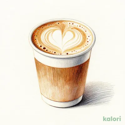 ディカフェ スターバックス ラテ（ホット）（Grande・アーモンドミルク）