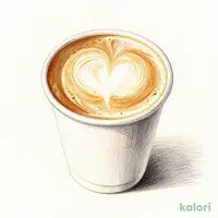 Decaf Starbucks Latte (Hot, Short, Breve)