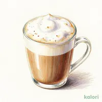 Decaf Starbucks Latte (Hot, Venti, Breve)