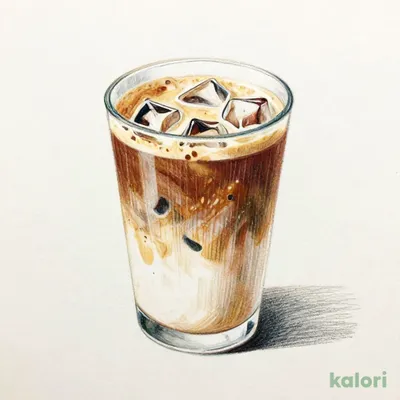 Triple Espresso Latte (Iced, Tall, Non-Fat Milk)