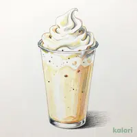 Vanilla Cream Frappuccino, Tall, Non-Fat Milk