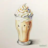 バニラ クリーム フラペチーノ®（Venti・低脂肪乳）