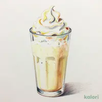 バニラ クリーム フラペチーノ®(Venti・無脂肪乳)