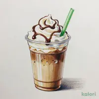 ホワイト チョコレート & エスプレッソ フラペチーノ® ※カカオ分0.5%未満(Grande・無脂肪乳)