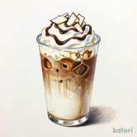 White Chocolate & Espresso Frappuccino, Tall, Breve