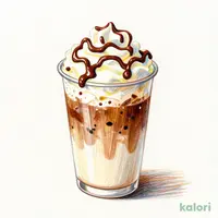 White Chocolate & Espresso Frappuccino, Venti, Low-Fat Milk