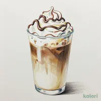 ホワイト チョコレート ＆ エスプレッソ フラペチーノ® ※カカオ分0.5%未満（Venti・無脂肪乳）