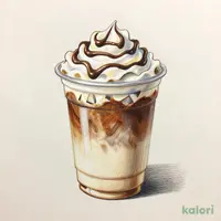 Iced White Chocolate & Espresso (Grande, Soy Milk)