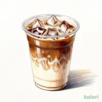 Iced White Chocolate & Espresso (Short, Soy Milk)