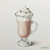 ホワイト ホット チョコレート（Venti・低脂肪乳）