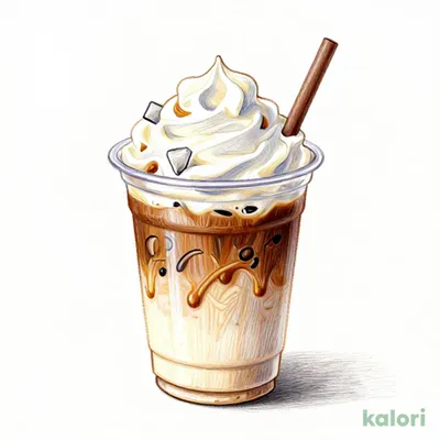 Iced White Mocha (Short, Non-Fat Milk)