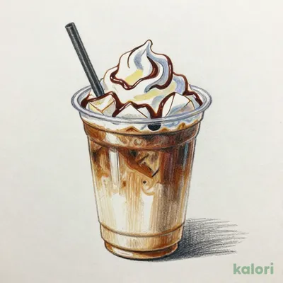 Iced White Mocha (Tall, Non-Fat Milk)