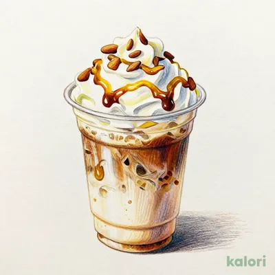 Wasanmitsu Almond Milk Frappuccino (Tall, Soy Milk)