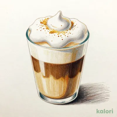 Wasanbon Mousse Foam Almond Milk Latte (Hot, Short, Low-Fat Milk)