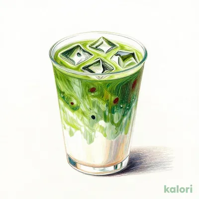 和三蜜 抹茶 ティー ラテ（アイス）（Tall・アーモンドミルク）