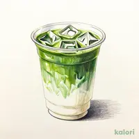 Wasanmitsu Matcha Tea Latte (Iced) (Tall, Breve)