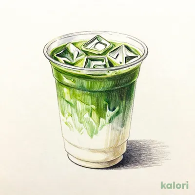 和三蜜 抹茶 ティー ラテ（アイス）（Tall・ブレベ）