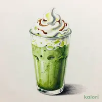 抹茶 クリーム フラペチーノ®（Grande・無脂肪乳）