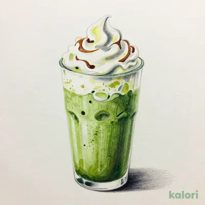 抹茶 クリーム フラペチーノ®（Grande・無脂肪乳）