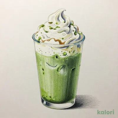 Matcha Cream Frappuccino (Grande, Soy Milk)