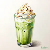 Matcha Cream Frappuccino (Tall, Almond Milk)