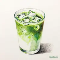 抹茶 ティー ラテ（アイス）（Short・豆乳）