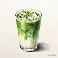 抹茶 ティー ラテ（アイス）（Tall・ブレベ）