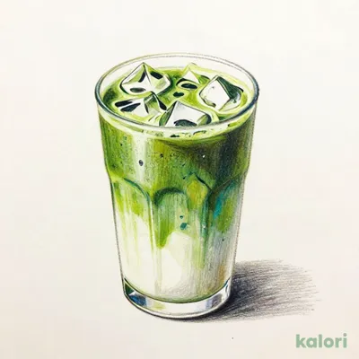 Iced Matcha Tea Latte (Tall, Breve)