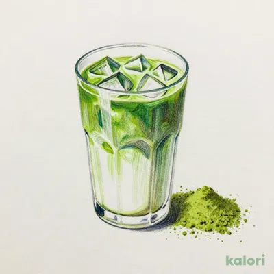 Matcha Tea Latte (Iced, Venti, Milk)