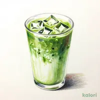Matcha Tea Latte (Iced, Venti, Low-Fat Milk)