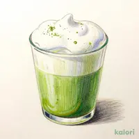 抹茶 ティー ラテ(ホット)(Grande・ブレベ)