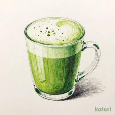 抹茶 ティー ラテ（ホット）（Grande・ミルク）