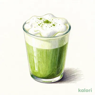抹茶 ティー ラテ（ホット）（Short・アーモンドミルク）