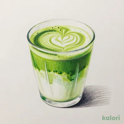 Matcha Tea Latte (Hot, Venti, Almond Milk)