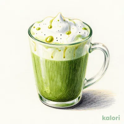 Matcha Tea Latte (Hot, Venti, Breve)