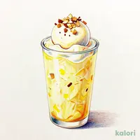 パイン & ココナッツ フローズン ティー フロート（Tall）