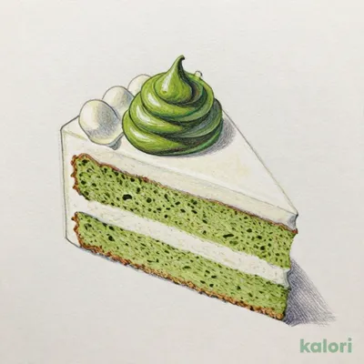 抹茶シフォンケーキ