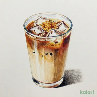 沖縄 まーさん黒糖 アイスミルクティー（Venti・ミルク）