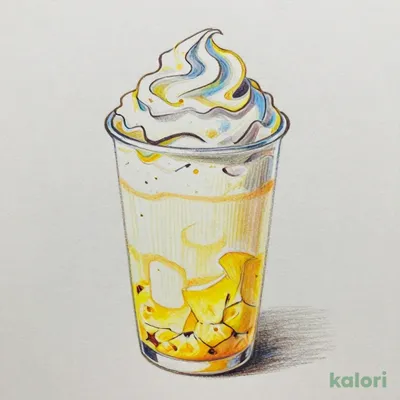 Pineapple Yogurt Frappuccino (Tall, Breve)