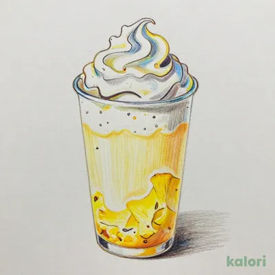 Pineapple Yogurt Frappuccino (Tall, Milk)