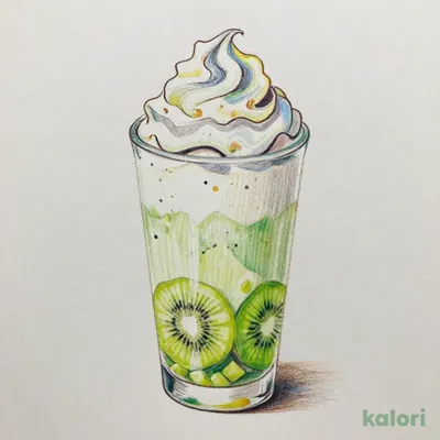 Haruna-san Kiwi Yogurt Frappuccino (Tall, Almond Milk)