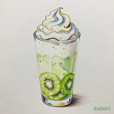 Haruna-san Kiwi Yogurt Frappuccino (Tall, Soy Milk)