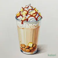 青森 やだらめぇりんご アーモンドミルク フラペチーノ®（Tall・アーモンドミルク）