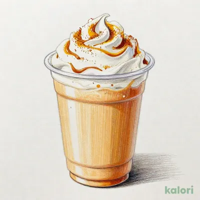 パンプキン スパイス ラテ（アイス）　※9/30発売（Tallサイズのみ9/29JSR会員先行発売）（Short・低脂肪乳）