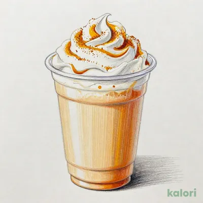パンプキン スパイス ラテ（アイス）　※9/30発売（Tallサイズのみ9/29JSR会員先行発売）（Short・無脂肪乳）