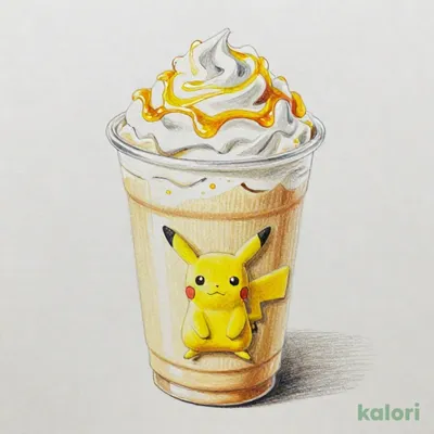 ピカチュウ ハニークリーム ラテ ※9/30発売（Tall・ブレベ）