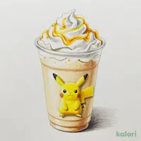 ピカチュウ ハニークリーム ラテ ※9/30発売（Tall・ミルク）
