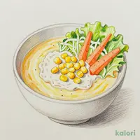 Aセット ミニフレッシュサラダ+コーンスープ